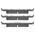 1000-1707C by MPA ELECTRICAL - Quality-Built Disc Brake Pad Set - Ceramic