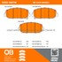 1000-1697M by MPA ELECTRICAL - Quality-Built Disc Brake Pad Set - Semi-Metallic