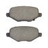 1000-1719M by MPA ELECTRICAL - Quality-Built Disc Brake Pad Set - Semi-Metallic