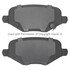 1000-1719M by MPA ELECTRICAL - Quality-Built Disc Brake Pad Set - Semi-Metallic