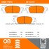 1000-1707C by MPA ELECTRICAL - Quality-Built Disc Brake Pad Set - Ceramic