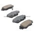 1000-1729C by MPA ELECTRICAL - Quality-Built Disc Brake Pad Set - Ceramic