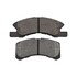 1000-1731M by MPA ELECTRICAL - Quality-Built Disc Brake Pad Set - Semi-Metallic