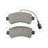 1000-1746AM by MPA ELECTRICAL - Quality-Built Disc Brake Pad Set - Semi-Metallic