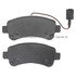 1000-1746AM by MPA ELECTRICAL - Quality-Built Disc Brake Pad Set - Semi-Metallic