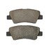 1000-1813C by MPA ELECTRICAL - Quality-Built Disc Brake Pad Set - Ceramic