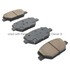 1000-1886C by MPA ELECTRICAL - Quality-Built Disc Brake Pad Set - Ceramic