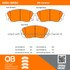 1000-1855C by MPA ELECTRICAL - Quality-Built Disc Brake Pad Set - Ceramic