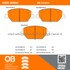 1000-1886C by MPA ELECTRICAL - Quality-Built Disc Brake Pad Set - Ceramic