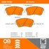 1000-1912C by MPA ELECTRICAL - Quality-Built Disc Brake Pad Set - Ceramic