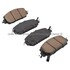 1000-2036C by MPA ELECTRICAL - Quality-Built Disc Brake Pad Set - Ceramic