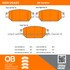 1000-2042C by MPA ELECTRICAL - Quality-Built Disc Brake Pad Set - Ceramic