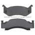 1001-0123M by MPA ELECTRICAL - Quality-Built Premium Disc Brake Pad Set - Semi-Metallic, with Hardware