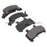 1001-0289M by MPA ELECTRICAL - Quality-Built Disc Brake Pad Set - Premium, Semi-Metallic