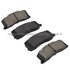 1001-0501C by MPA ELECTRICAL - Quality-Built Premium Ceramic Brake Pads w/ Hardware