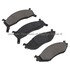 1001-0524M by MPA ELECTRICAL - Quality-Built Premium Semi-Metallic Brake Pads w/ Hardware