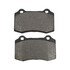 1001-0592AM by MPA ELECTRICAL - Quality-Built Premium Semi-Metallic Brake Pads