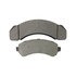 1001-0717M by MPA ELECTRICAL - Quality-Built Disc Brake Pad Set - Premium, Semi-Metallic