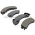 1001-0717M by MPA ELECTRICAL - Quality-Built Disc Brake Pad Set - Premium, Semi-Metallic