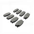 1001-0734M by MPA ELECTRICAL - Quality-Built Premium Semi-Metallic Brake Pads