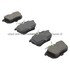 1001-0838C by MPA ELECTRICAL - Quality-Built Premium Ceramic Brake Pads