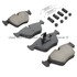 1001-0946M by MPA ELECTRICAL - Quality-Built Premium Disc Brake Pad Set - Semi-Metallic, with Hardware