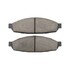 1001-0953C by MPA ELECTRICAL - Quality-Built Premium Ceramic Brake Pads w/ Hardware