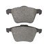 1001-1003M by MPA ELECTRICAL - Quality-Built Premium Disc Brake Pad Set - Semi-Metallic, with Hardware