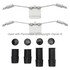 1001-1003M by MPA ELECTRICAL - Quality-Built Premium Disc Brake Pad Set - Semi-Metallic, with Hardware