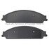 1001-1070M by MPA ELECTRICAL - Quality-Built Premium Disc Brake Pad Set - Semi-Metallic, with Hardware