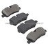 1001-1099AM by MPA ELECTRICAL - Quality-Built Premium Semi-Metallic Brake Pads w/ Hardware