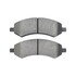 1001-1084M by MPA ELECTRICAL - Quality-Built Premium Semi-Metallic Brake Pads w/ Hardware