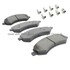 1001-1084M by MPA ELECTRICAL - Quality-Built Premium Semi-Metallic Brake Pads w/ Hardware