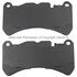 1001-1116AM by MPA ELECTRICAL - Quality-Built Disc Brake Pad Set - Premium, Semi-Metallic