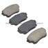 1001-1105C by MPA ELECTRICAL - Quality-Built Disc Brake Pad, Premium, Ceramic, with Hardware