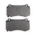 1001-1149M by MPA ELECTRICAL - Quality-Built Premium Disc Brake Pad Set - Semi-Metallic, with Hardware