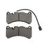 1001-1116BM by MPA ELECTRICAL - Quality-Built Disc Brake Pad Set - Premium, Semi-Metallic