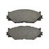 1001-1178M by MPA ELECTRICAL - Quality-Built Premium Semi-Metallic Brake Pads w/ Hardware