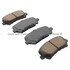 1001-1281C by MPA ELECTRICAL - Quality-Built Disc Brake Pad, Premium, Ceramic, with Hardware