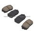 1001-1296C by MPA ELECTRICAL - Quality-Built Premium Ceramic Brake Pads w/ Hardware