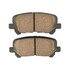 1001-1281C by MPA ELECTRICAL - Quality-Built Disc Brake Pad, Premium, Ceramic, with Hardware