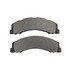 1001-1335M by MPA ELECTRICAL - Quality-Built Premium Disc Brake Pad Set - Semi-Metallic, with Hardware