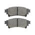 1001-1391M by MPA ELECTRICAL - Quality-Built Premium Disc Brake Pad Set - Semi-Metallic, with Hardware