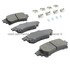 1001-1391M by MPA ELECTRICAL - Quality-Built Premium Disc Brake Pad Set - Semi-Metallic, with Hardware