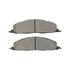 1001-1400M by MPA ELECTRICAL - Quality-Built Premium Disc Brake Pad Set - Semi-Metallic, with Hardware