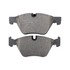 1001-1504M by MPA ELECTRICAL - Quality-Built Disc Brake Pad Set - Premium, Semi-Metallic