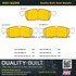 1001-1629M by MPA ELECTRICAL - Quality-Built Premium Semi-Metallic Brake Pads w/ Hardware