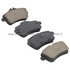 1001-1630C by MPA ELECTRICAL - Quality-Built Premium Ceramic Brake Pads w/ Hardware