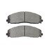 1001-1680M by MPA ELECTRICAL - Quality-Built Premium Disc Brake Pad Set - Semi-Metallic, with Hardware