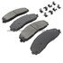 1001-1680M by MPA ELECTRICAL - Quality-Built Premium Disc Brake Pad Set - Semi-Metallic, with Hardware